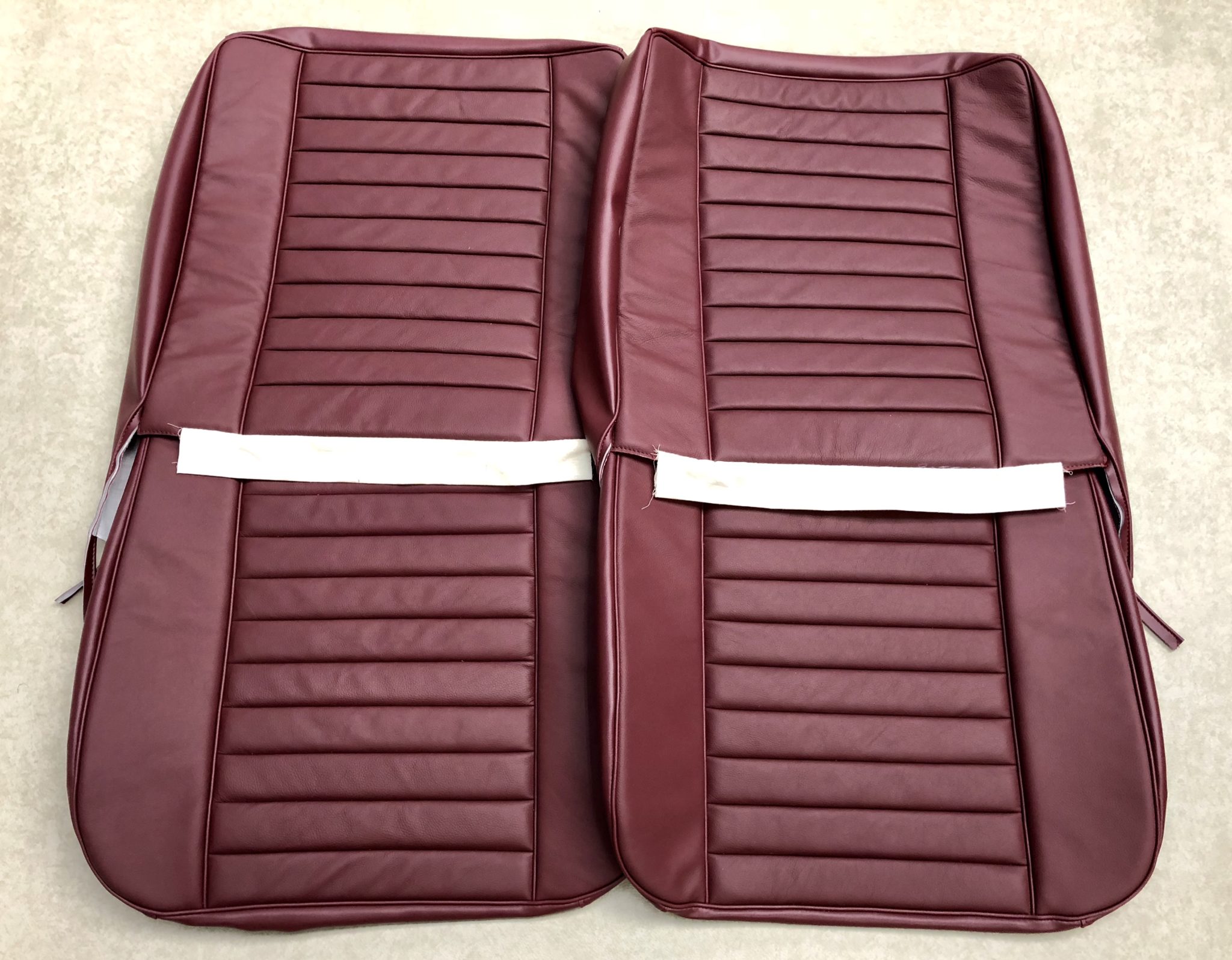 Holden Eh Premier Seat Cover Set Fronts Only Dark Red